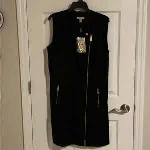 Black sheath dress
